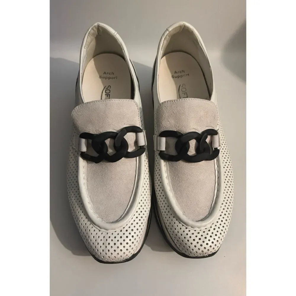 Softwaves Women's Cassie Suprema White Size 40.5 / US 10.5